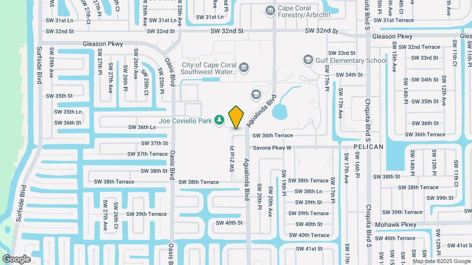 2113 SW 36th Terrace Map and Location Details