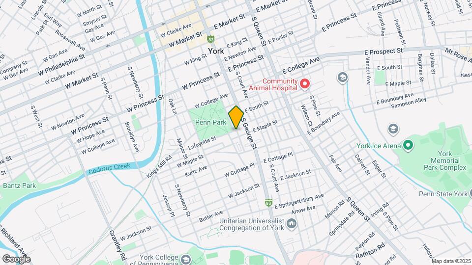 28 Lafayette St Map and Location Details