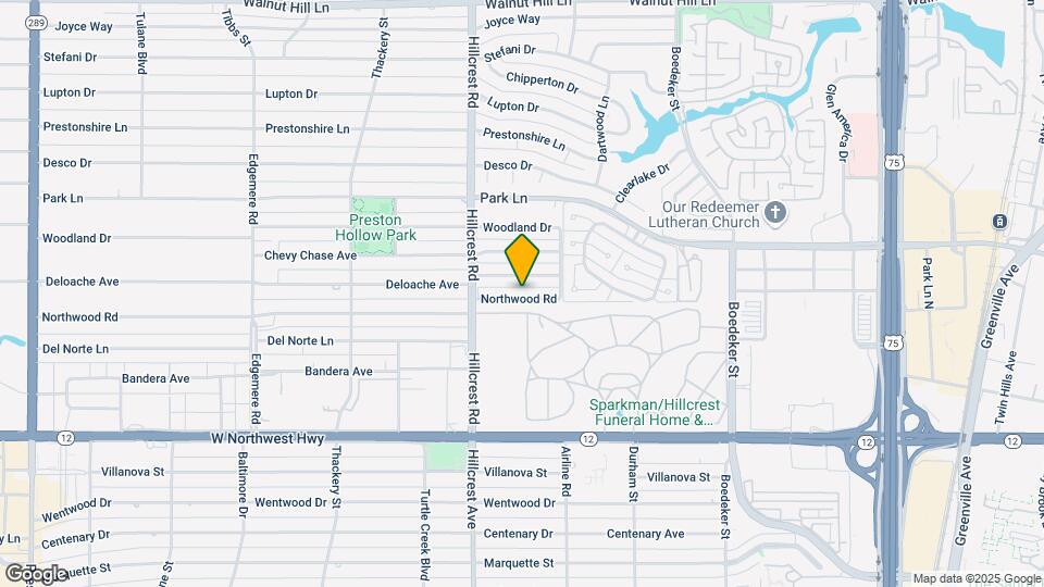 7001 Northwood Rd Map and Location Details