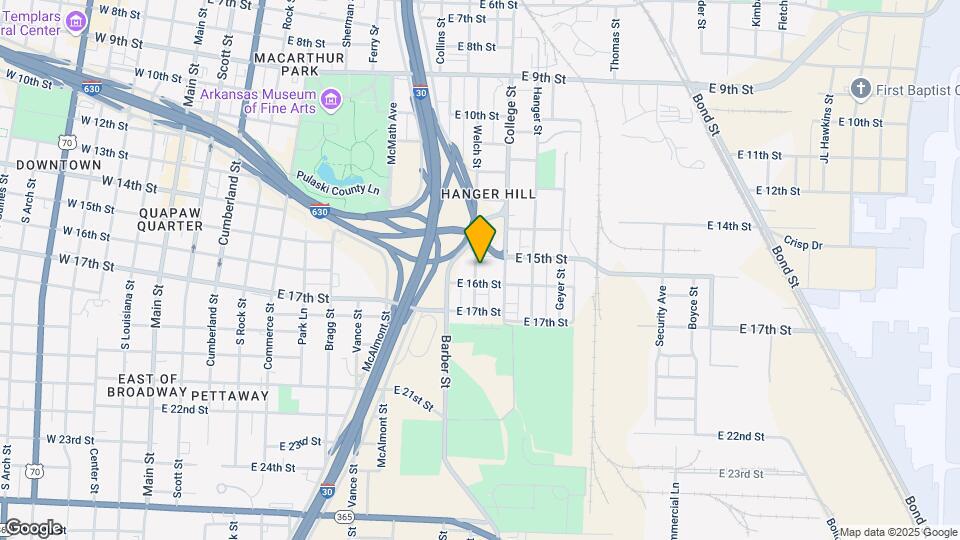 1509 Welch St Map and Location Details