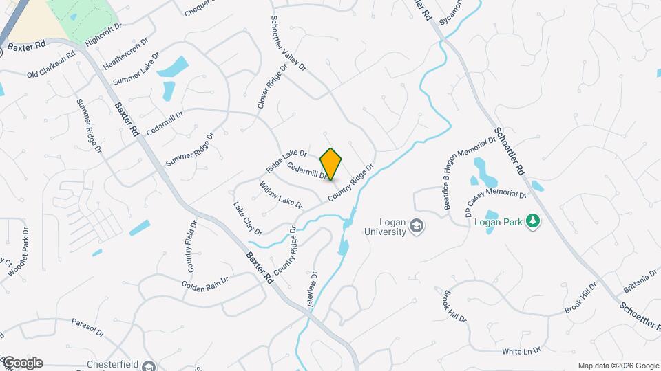 2019 Cedarmill Dr Map and Location Details