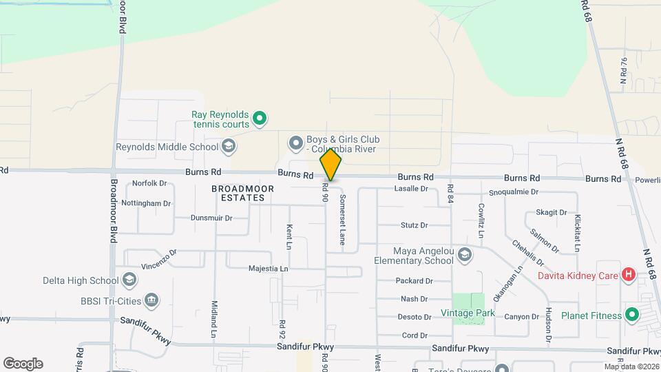 8915 Durham Ct Map and Location Details