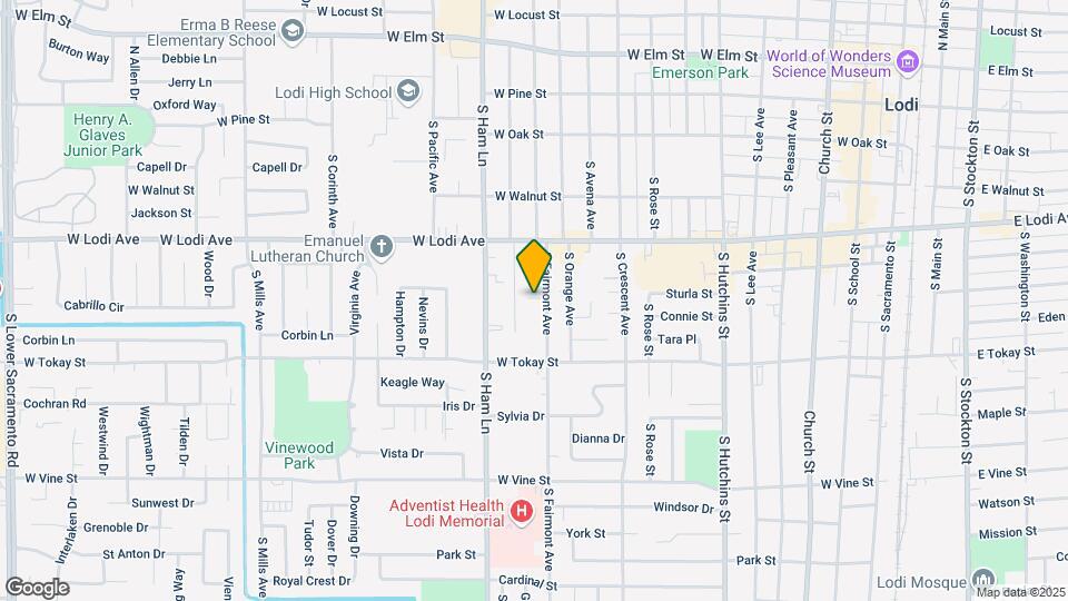 501 S Fairmont Ave Mapa y Detalles de la Ubicación