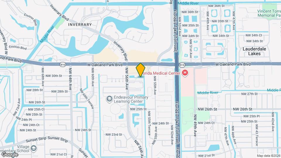 2910 NW 56th Ave Map and Location Details