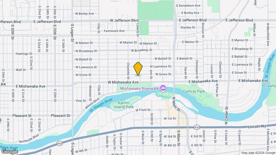 611 Liberty Dr Map and Location Details