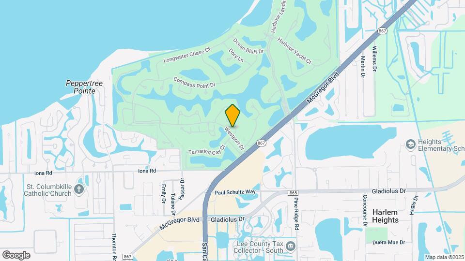 14805 Crooked Pond Ct Map and Location Details