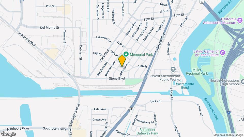 1828 Alabama Ave Map and Location Details