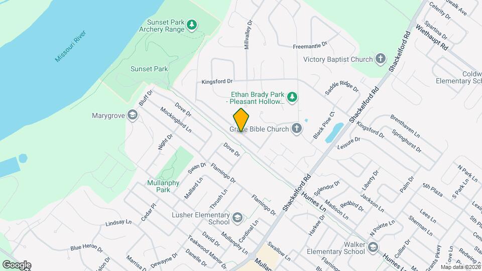 2104 Foggy Bottom Dr Map and Location Details