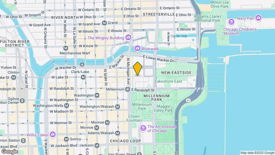 145 E Lake St Map and Location Details