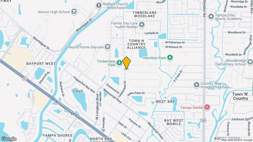 10106 Royal Acres Ct Map and Location Details