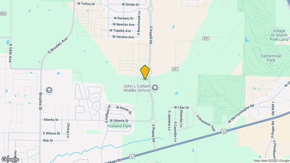 822 S Amarillo Ave Map and Location Details