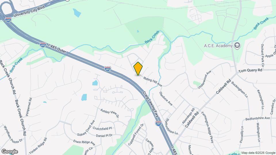 13613 Coram Pl Mapa y Detalles de la Ubicación