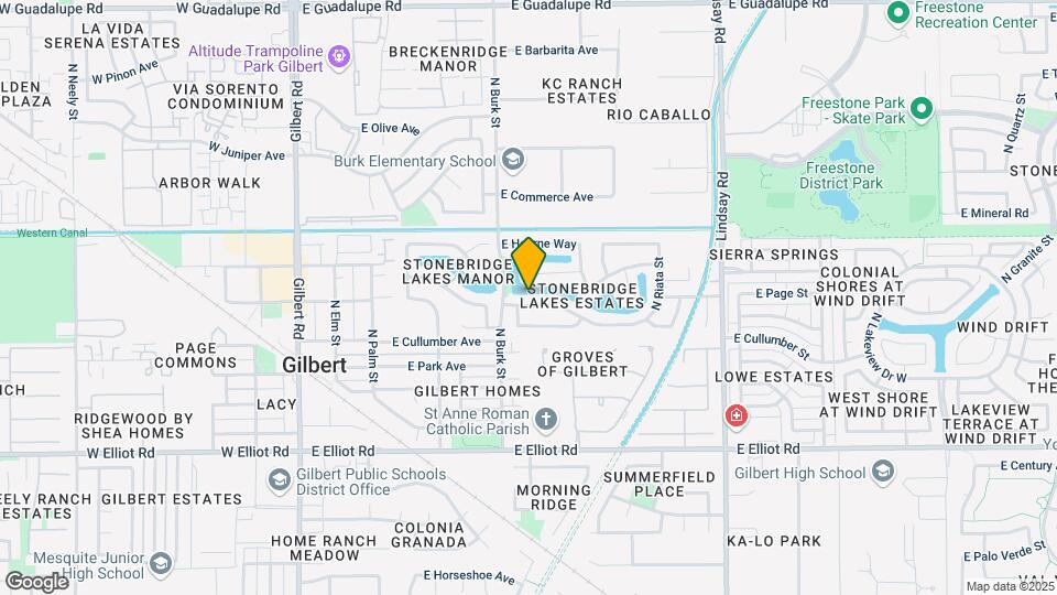 420 E Stonebridge Dr Map and Location Details