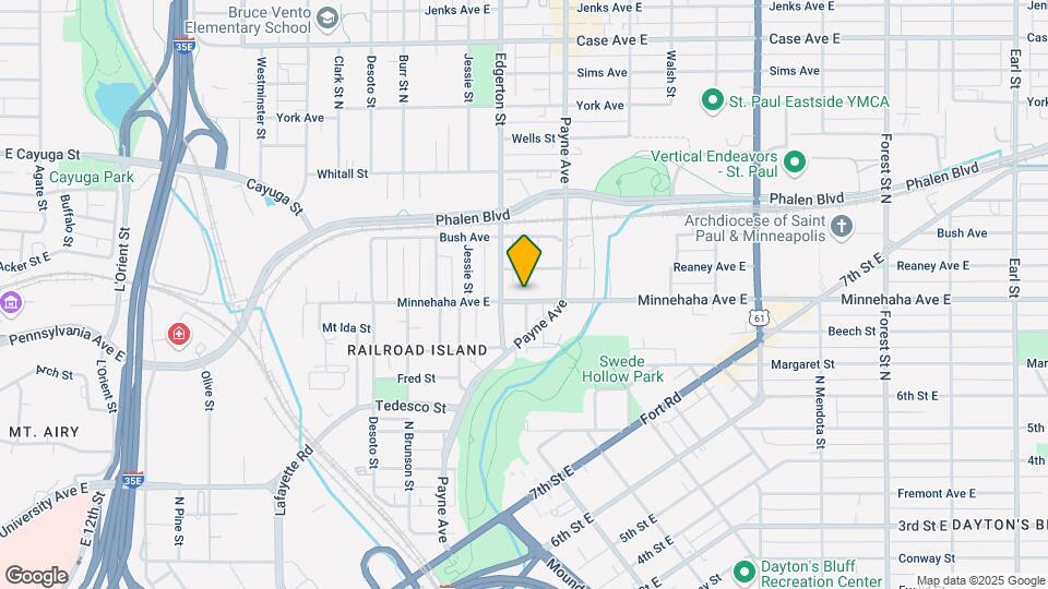Minnehaha Apartments Mapa y Detalles de la Ubicación