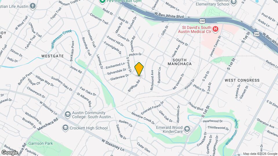 1405 Green Forest Dr Mapa y Detalles de la Ubicación