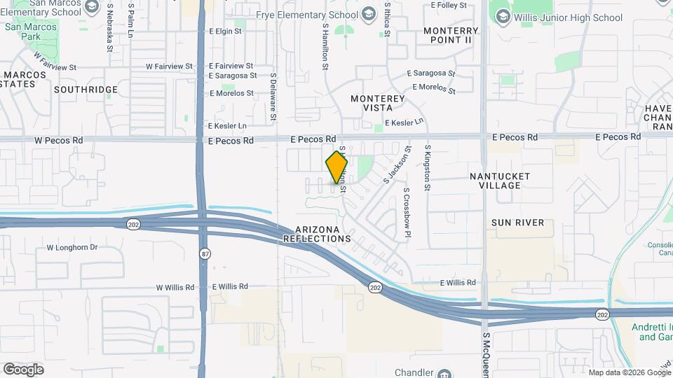 1173 S Maverick Ct Map and Location Details