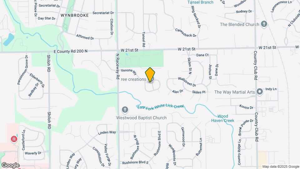 1844 Venona Dr Map and Location Details