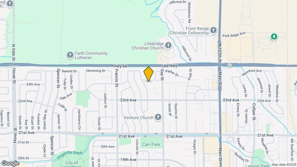 2344 Sunrise Dr Map and Location Details