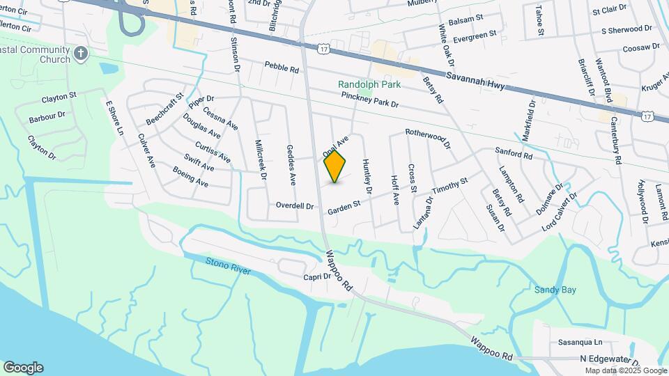 1757 Skinner Ave Map and Location Details