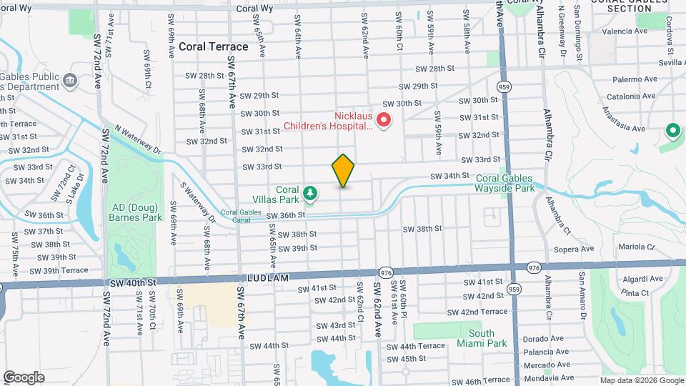 3431 SW 63rd Ave Mapa y Detalles de la Ubicación