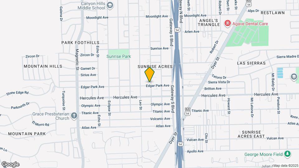 4029 Edgar Park Ave Map and Location Details