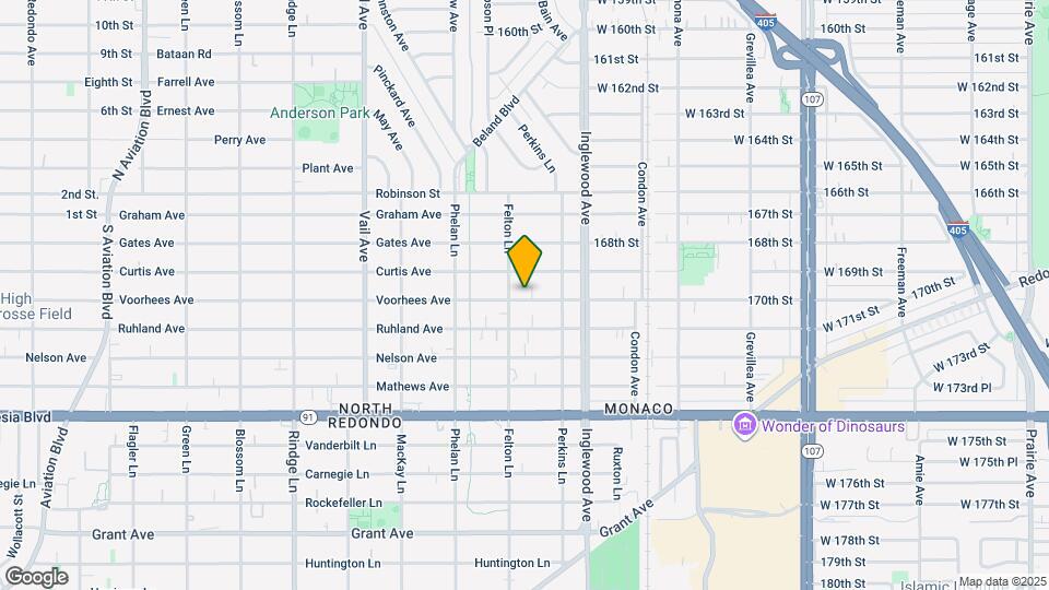 2607 Voorhees Ave Map and Location Details
