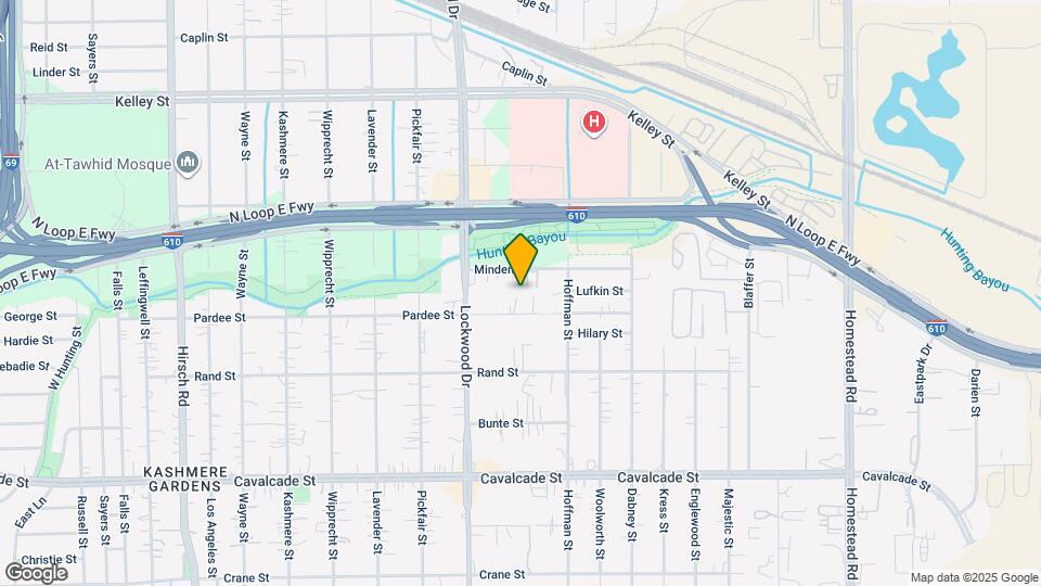 5457 Pardee St Map and Location Details