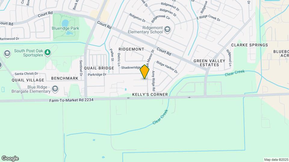 5007 Ridgecreek Dr Map and Location Details