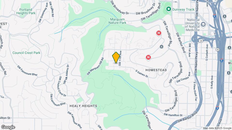 Marquam Trail Apartments Map and Location Details
