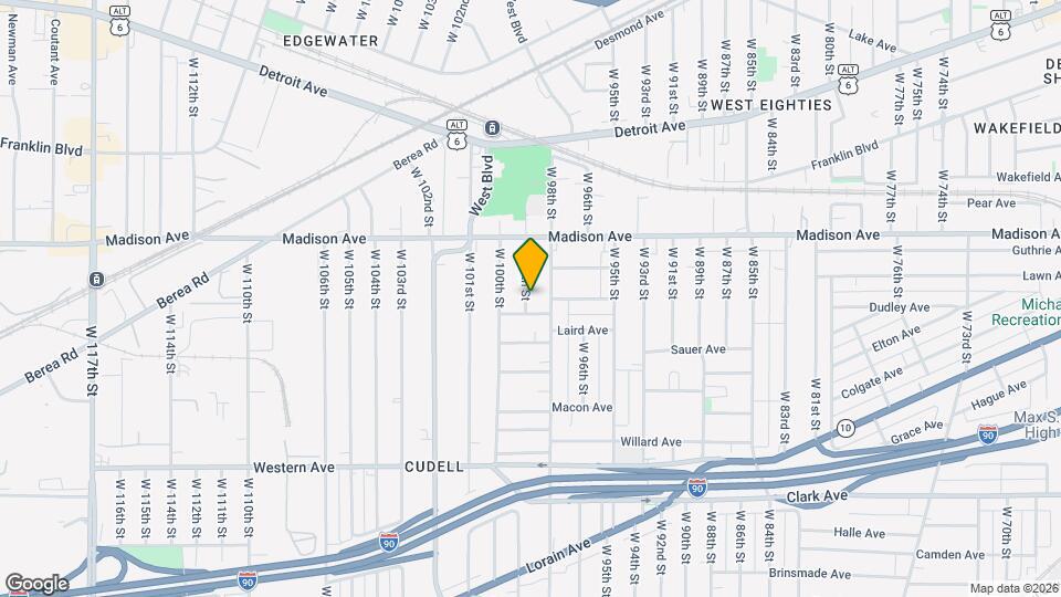 2063 W 99th St Map and Location Details