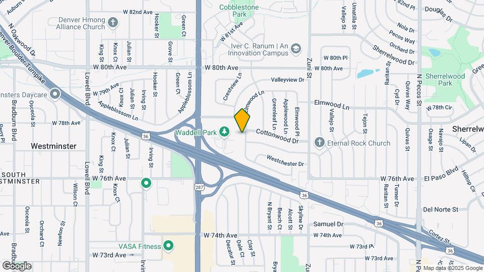 7759 Elmwood Ln Map and Location Details