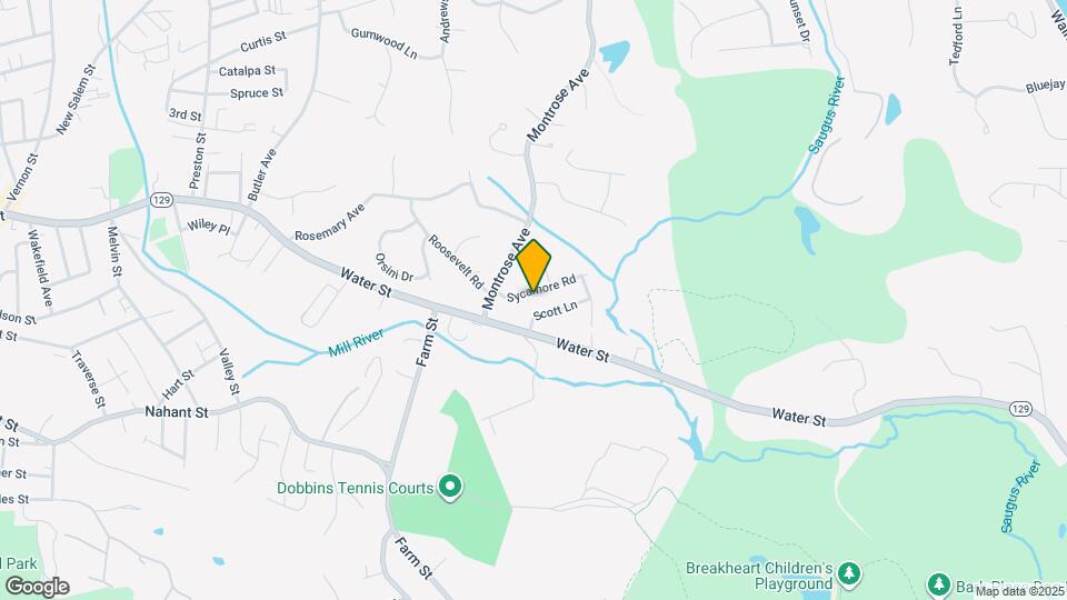 15 Sycamore Rd Map and Location Details