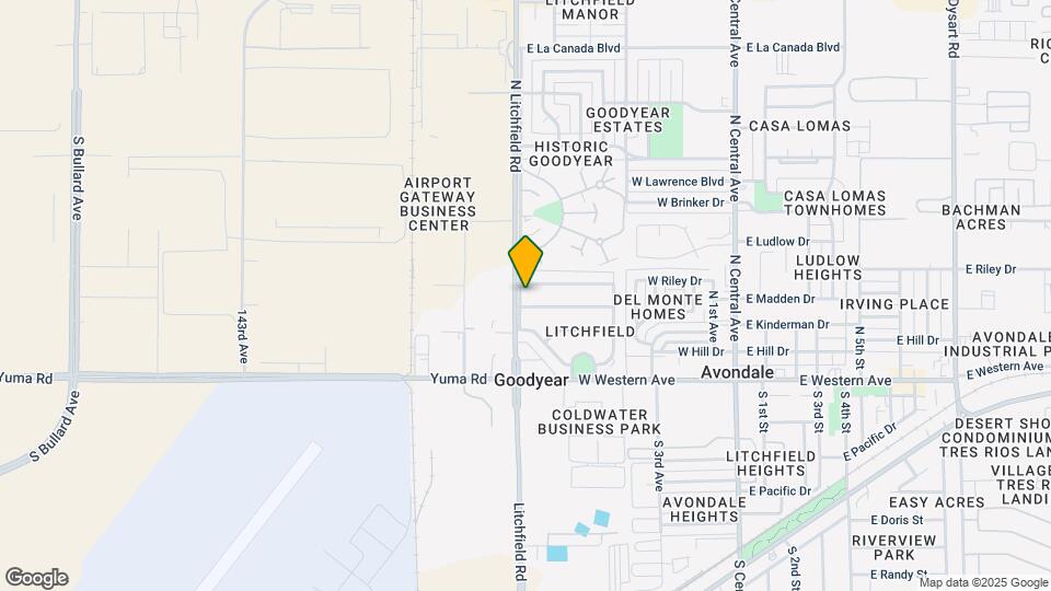 305 N Litchfield Rd Map and Location Details