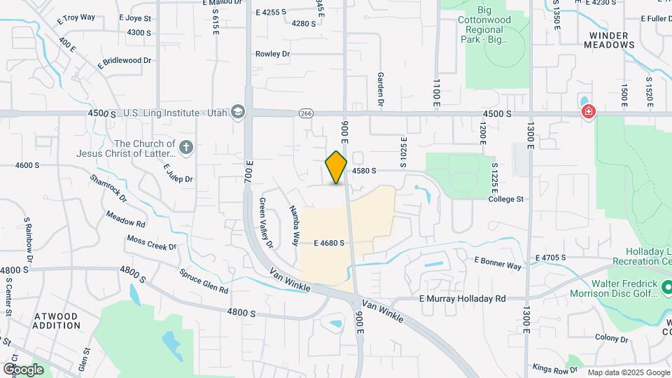 874 E Red Sage Ln Map and Location Details