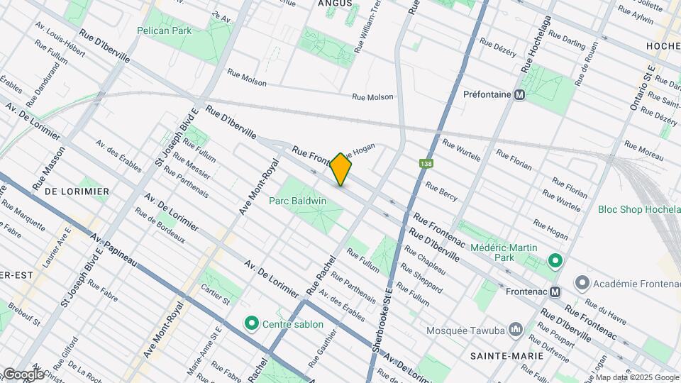 4270 D'iberville St Map and Location Details