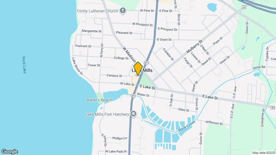 135 N Main St Map and Location Details