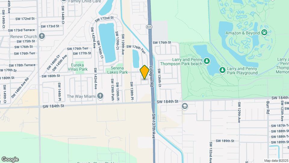 13742 SW 181st St Map and Location Details