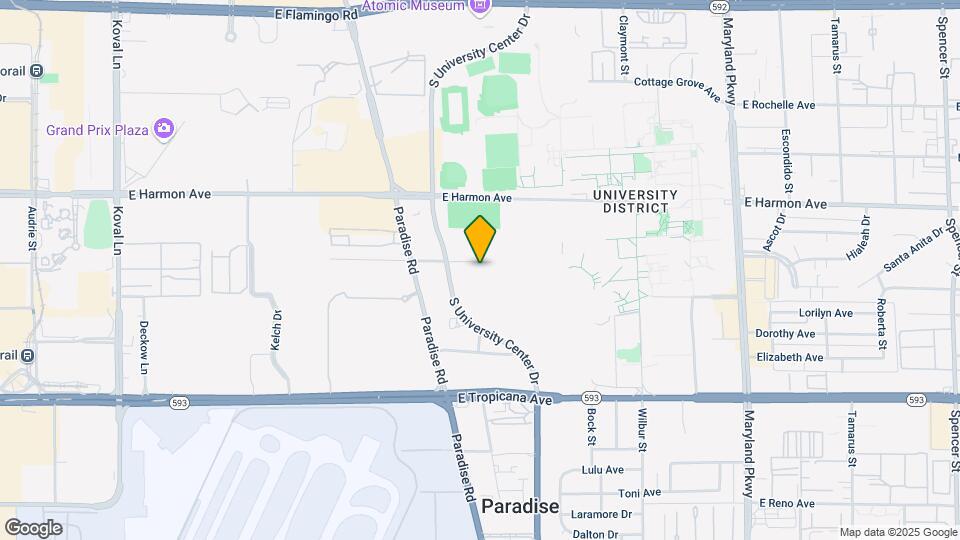 691 E Naples Dr Map and Location Details
