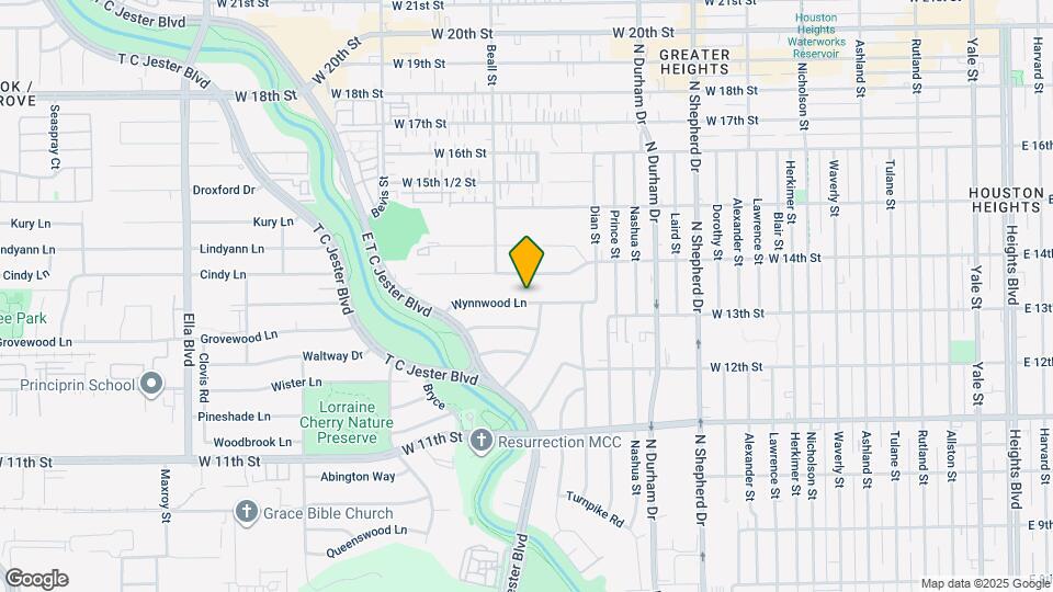 1011 Wynnwood Ln Map and Location Details