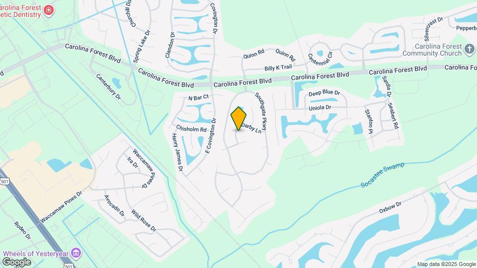 4808 Brookside Ln Map and Location Details