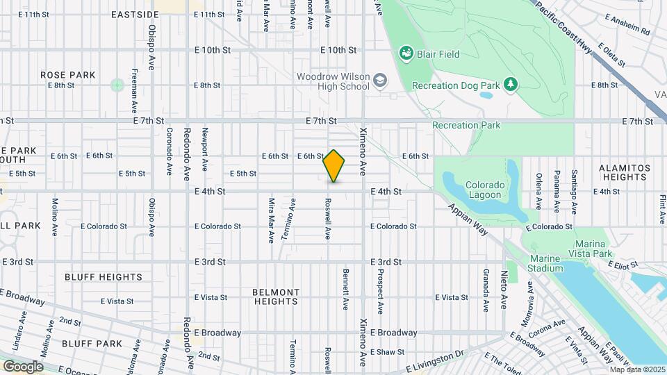 4211 E 4th St Mapa y Detalles de la Ubicación