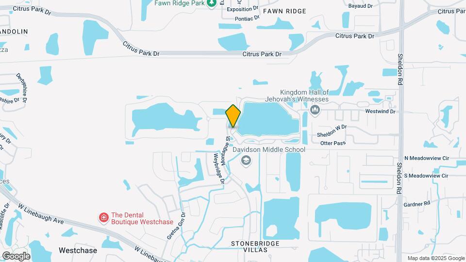 9412 Lake Chase Island Way Map and Location Details