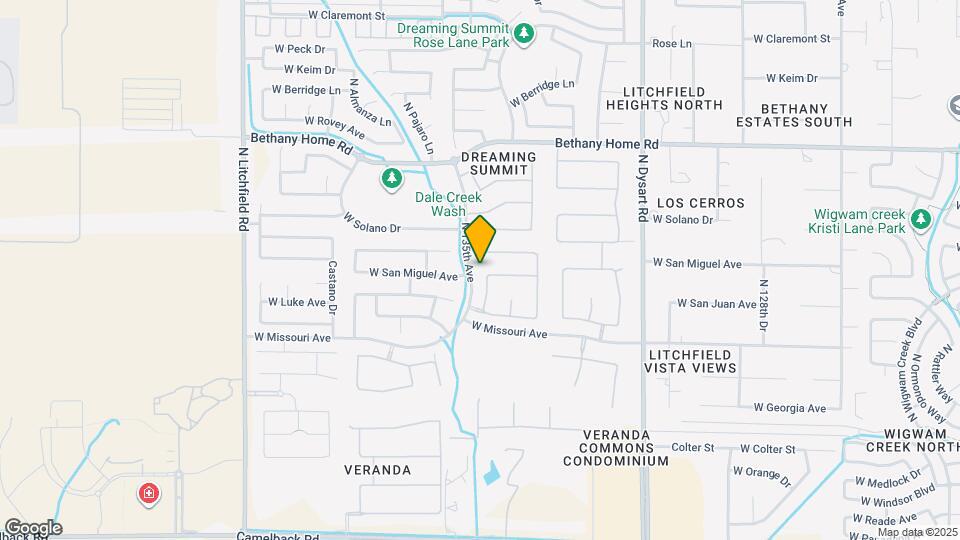 13354 W San Miguel Ave Map and Location Details