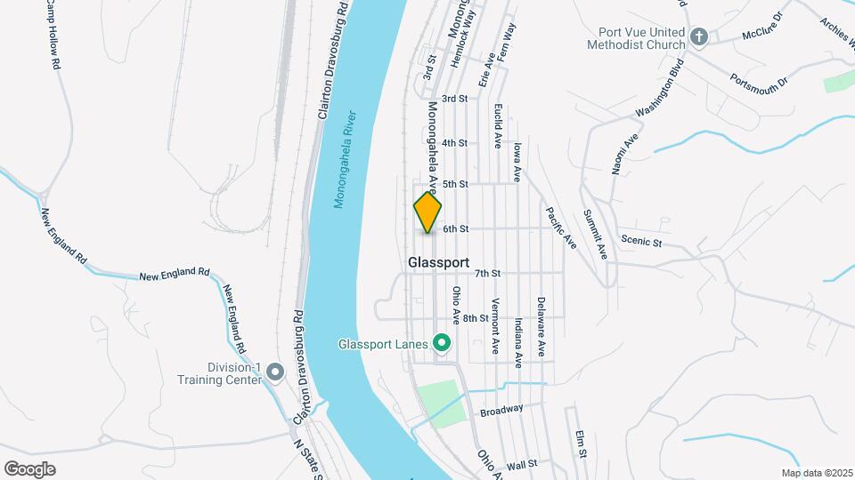 606 Monongahela Ave Map and Location Details