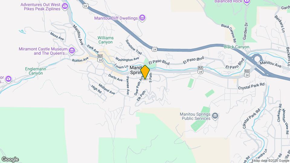 9 Elk Path Map and Location Details