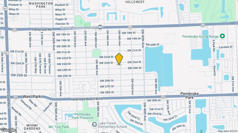 2310 SW 44th Ave Map and Location Details