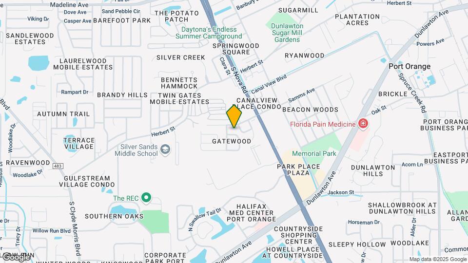 1045 Oak Forest Cir Map and Location Details