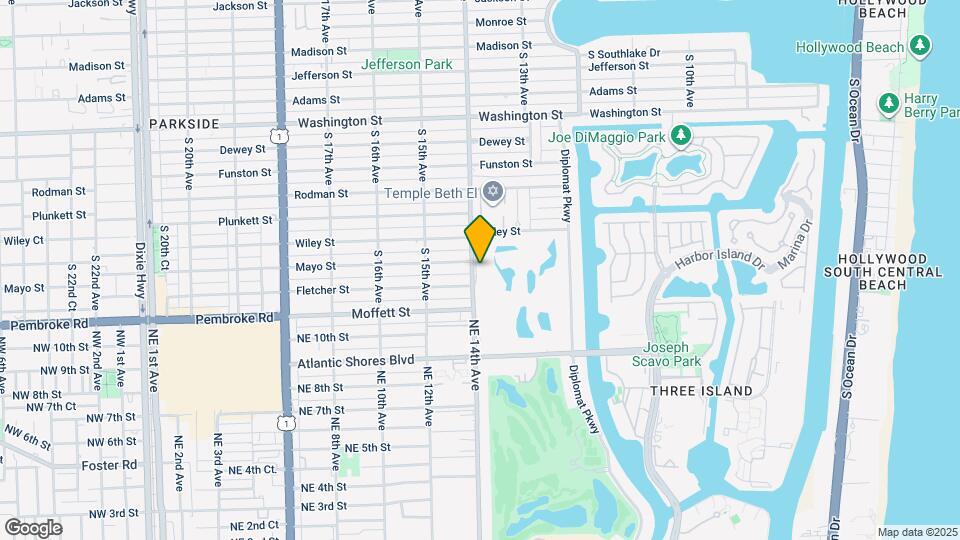 1515 S 14th Ave Map and Location Details