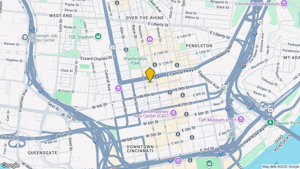 24 W Court St Map and Location Details