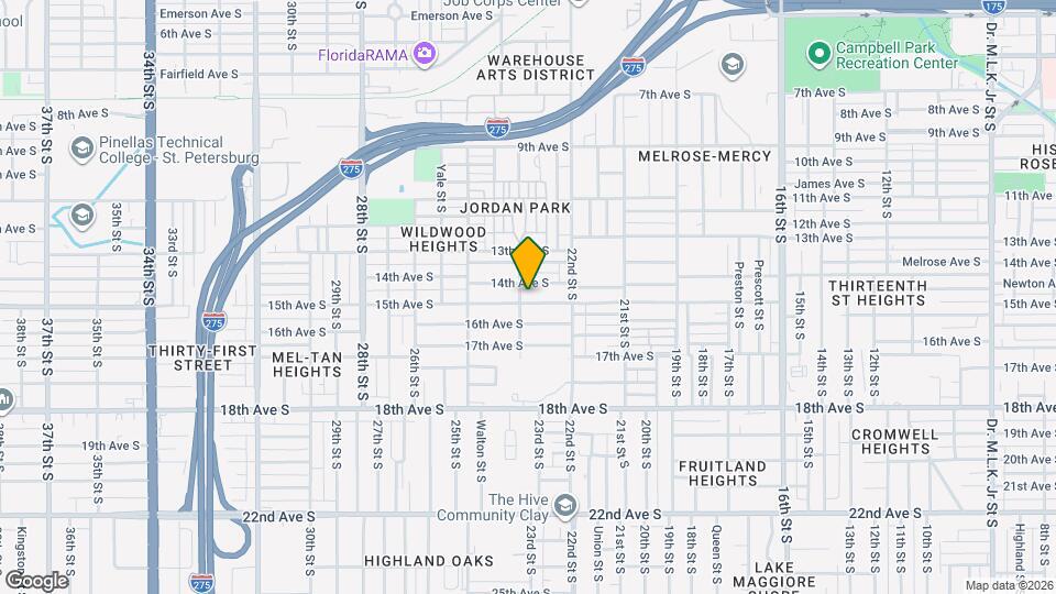 2337 15th Ave S Map and Location Details